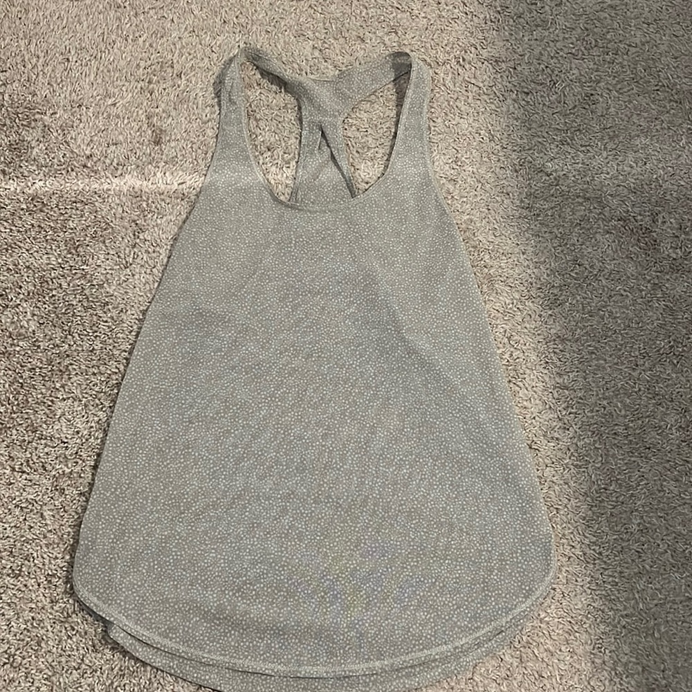 Mesh lululemon workout top